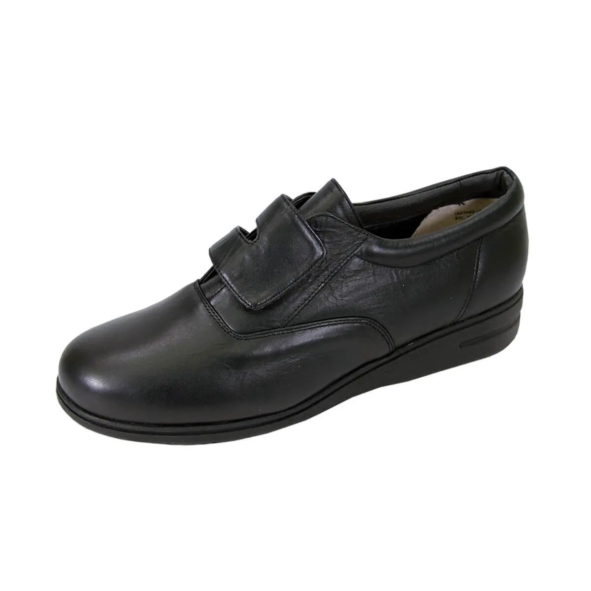 24 HOUR COMFORT Rhoda Women's Wide Width Leather Slip-On Shoes