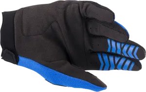 ALPINESTARS Youth Full Bore Gloves - Blue/Black - XS 3543622-713-XS