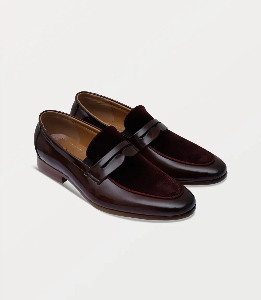 BM6803-COFFEE-Men Slip On