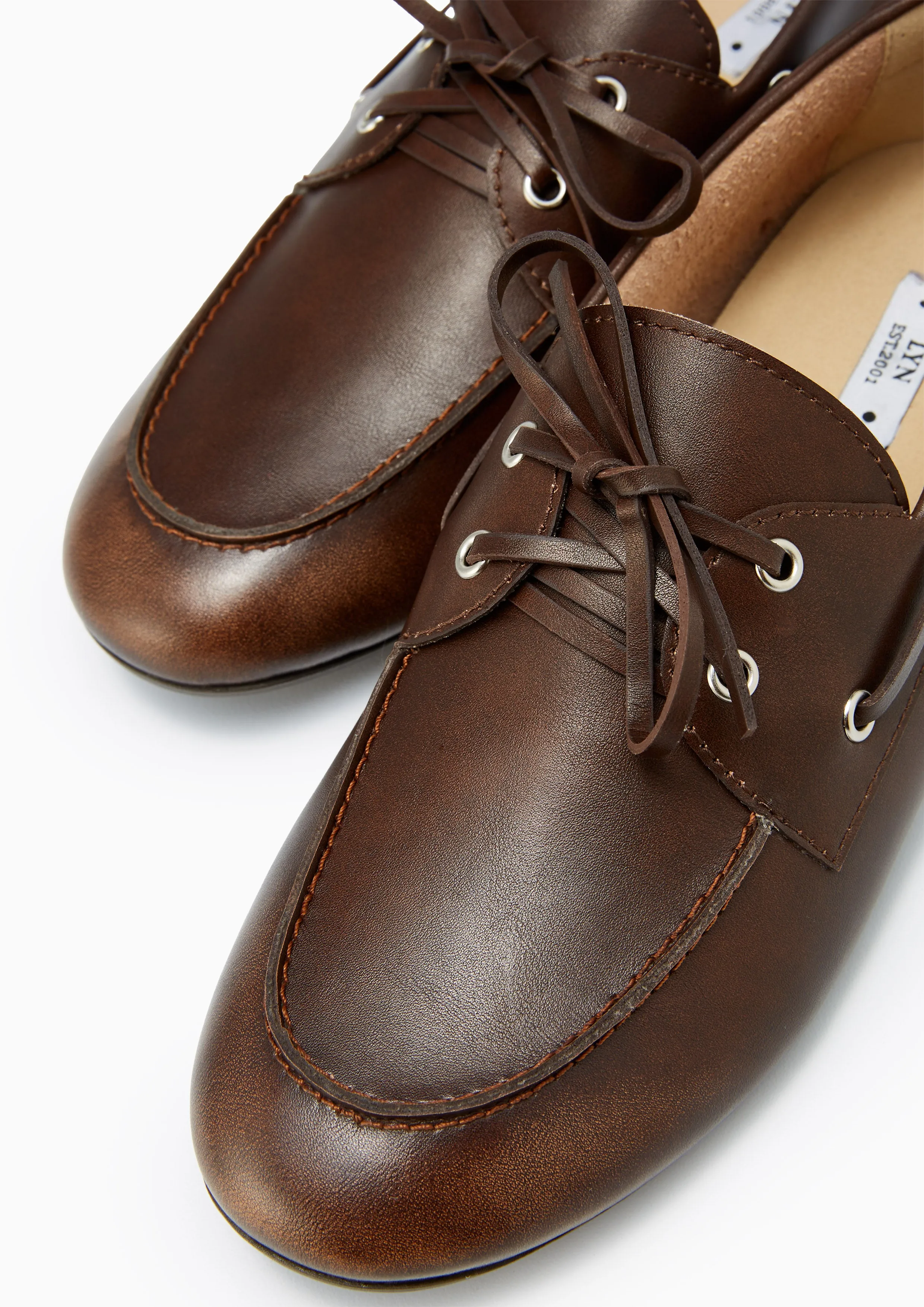 Bread Flat Loafers Brown