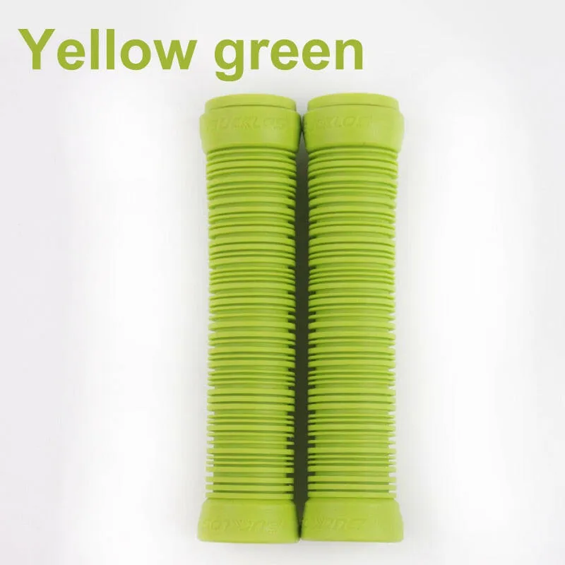 BUCKLOS Bicycle Grips MTB Grips Anti-skid Shock Absorber Silicone Bike Handlebar Grip with Bar End Plug Bicycle Accessories