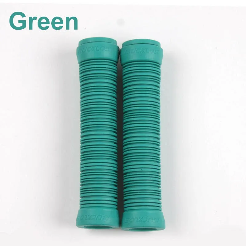 BUCKLOS Bicycle Grips MTB Grips Anti-skid Shock Absorber Silicone Bike Handlebar Grip with Bar End Plug Bicycle Accessories