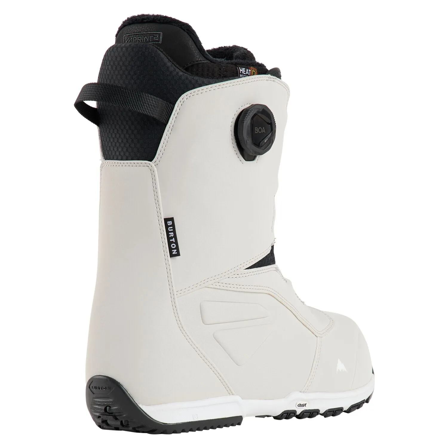 Burton Men's Ruler BOA Snowboard Boots Gray Cloud 20317106021