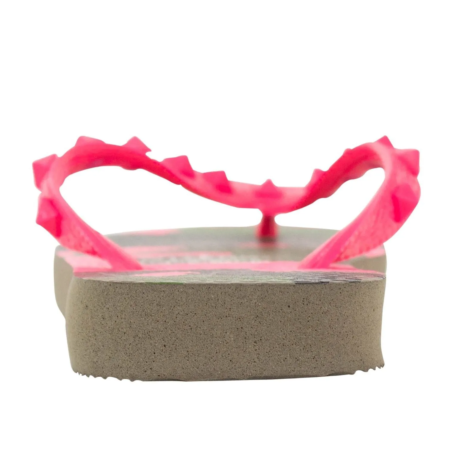 Camouflage Rockstud Flip Flops Flats