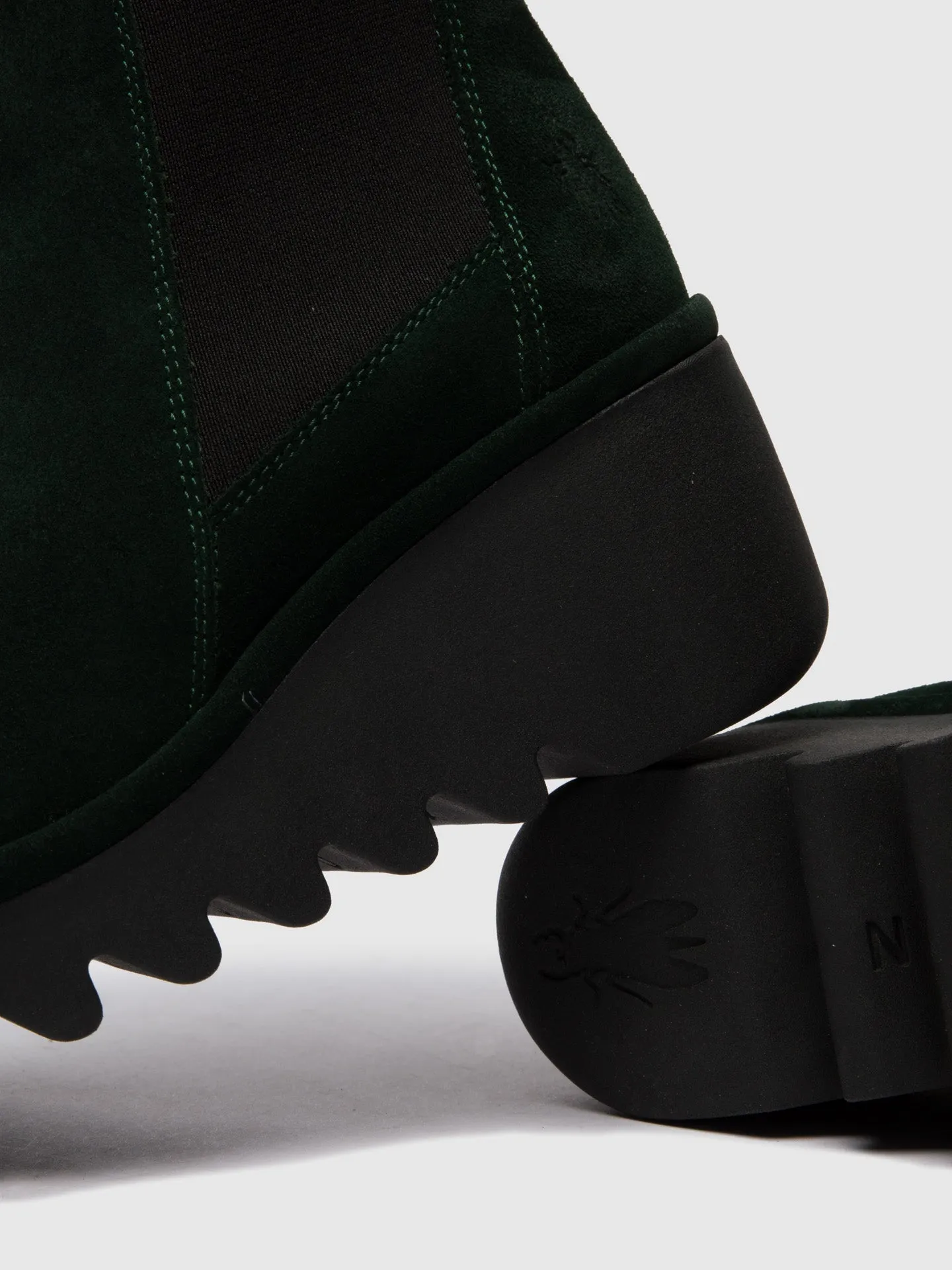 Chelsea Ankle Boots BAGU233FLY OILSUEDE GREEN FOREST