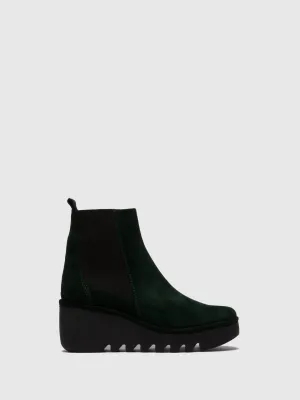 Chelsea Ankle Boots BAGU233FLY OILSUEDE GREEN FOREST