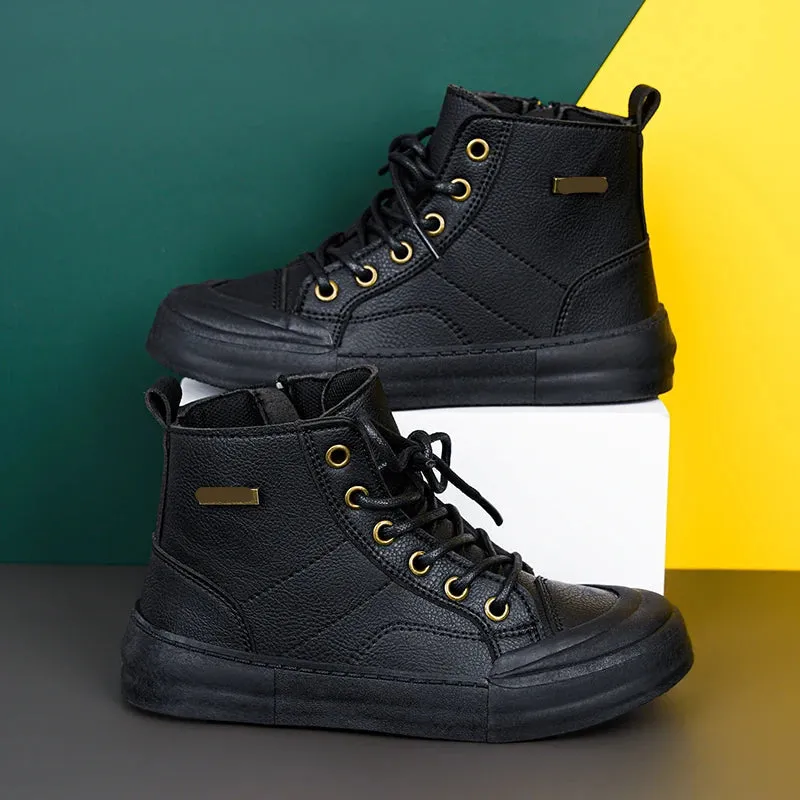 Children's Fashionable Ankle-length Winter Boots for Boys