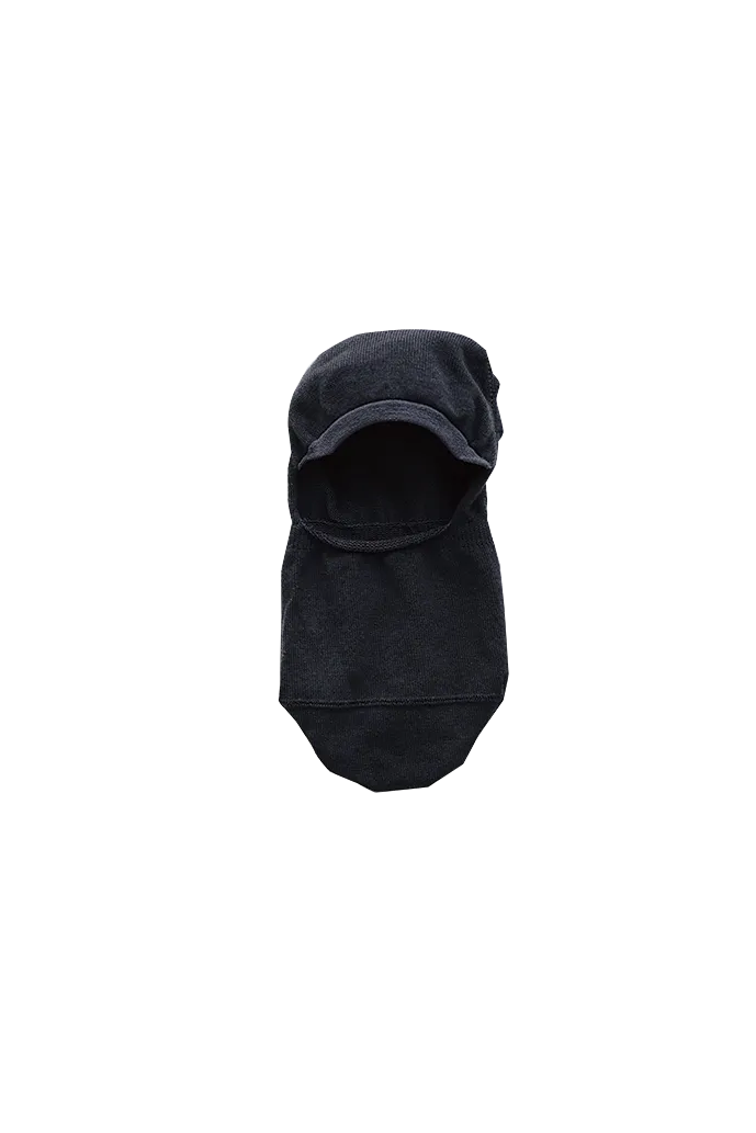 Cotton No Show Liners in Charcoal
