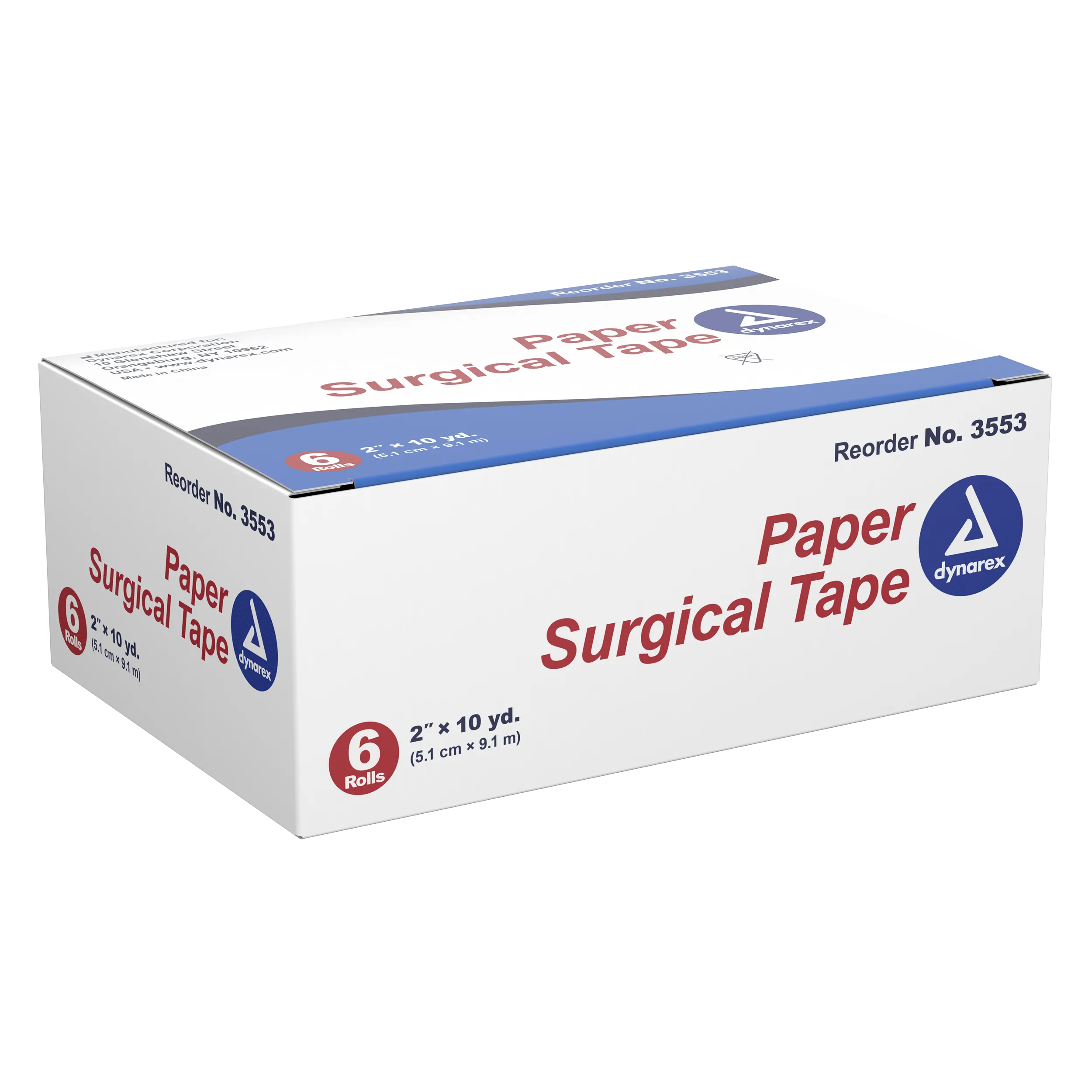 Dynarex - Paper Surgical Tape 2" x 10 yds