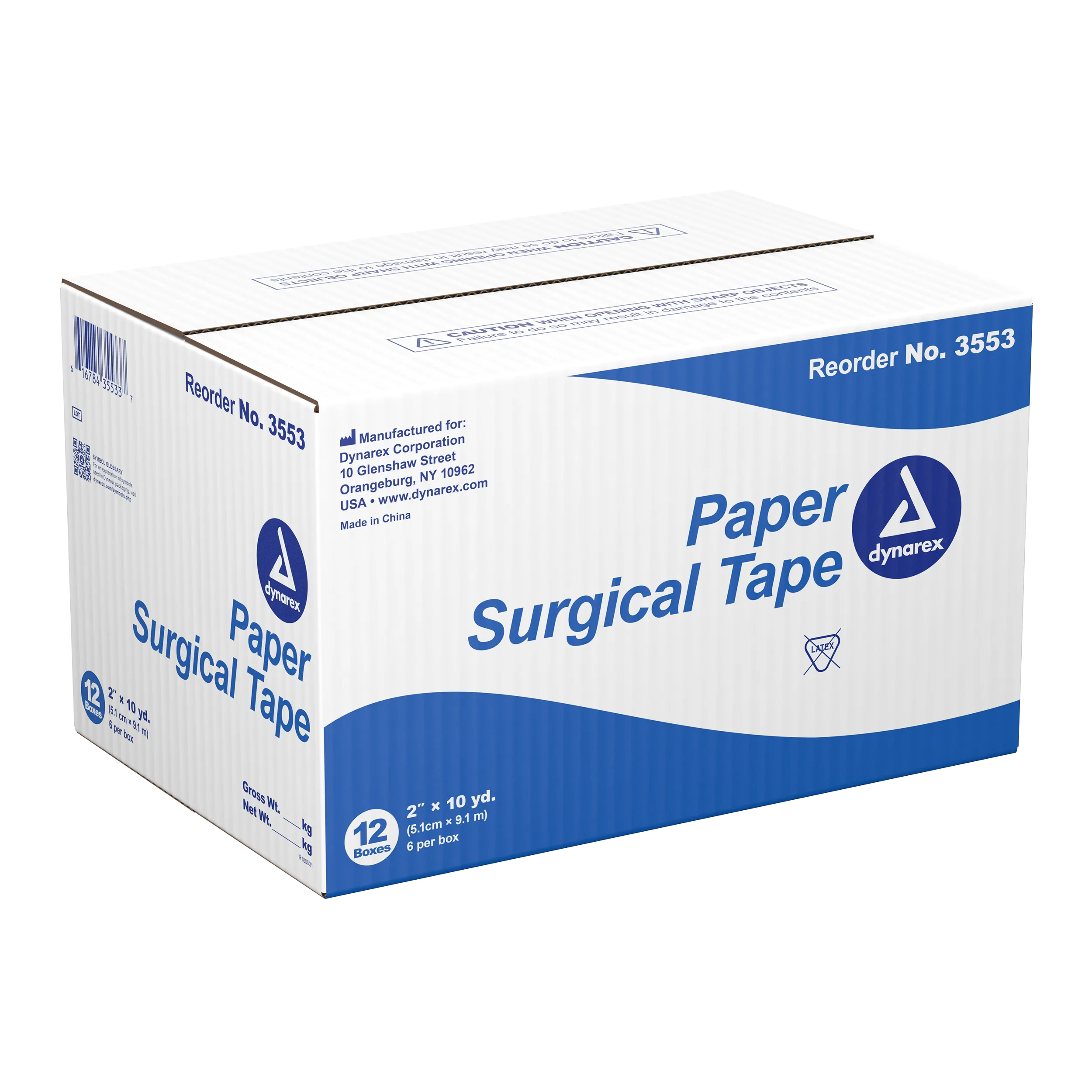 Dynarex - Paper Surgical Tape 2" x 10 yds