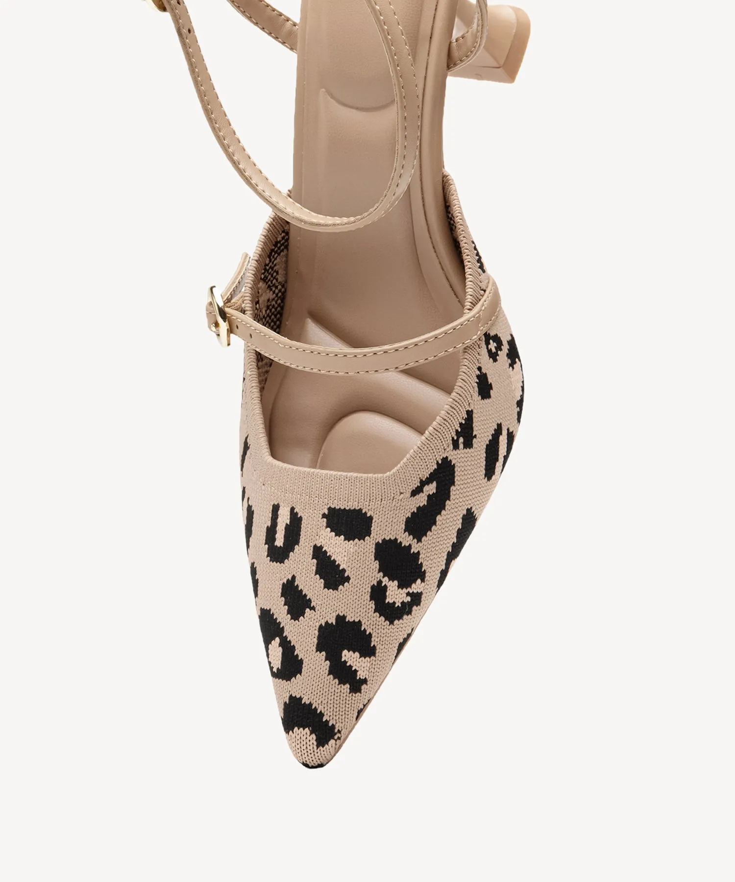 Elegant Strap Stiletto Heeled Slingback