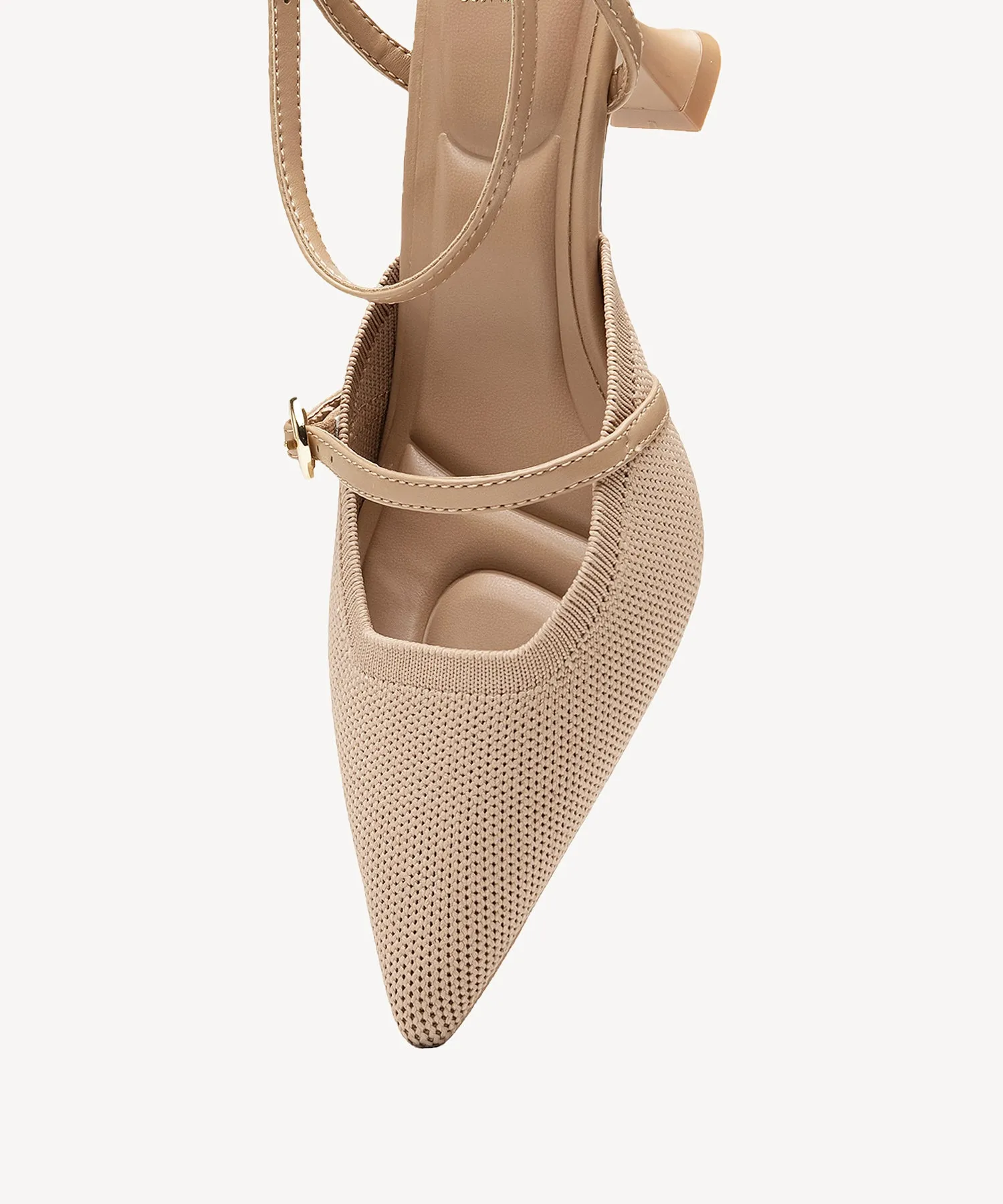 Elegant Strap Stiletto Heeled Slingback
