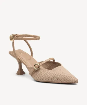 Elegant Strap Stiletto Heeled Slingback