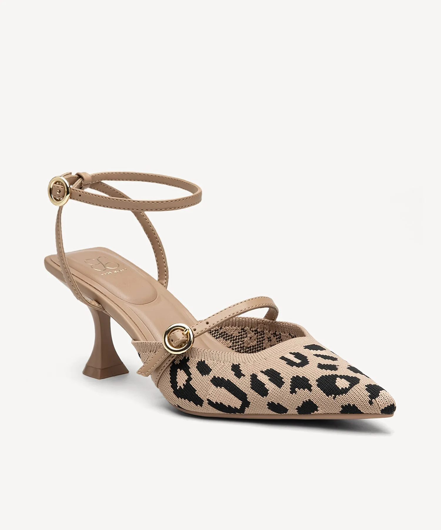 Elegant Strap Stiletto Heeled Slingback