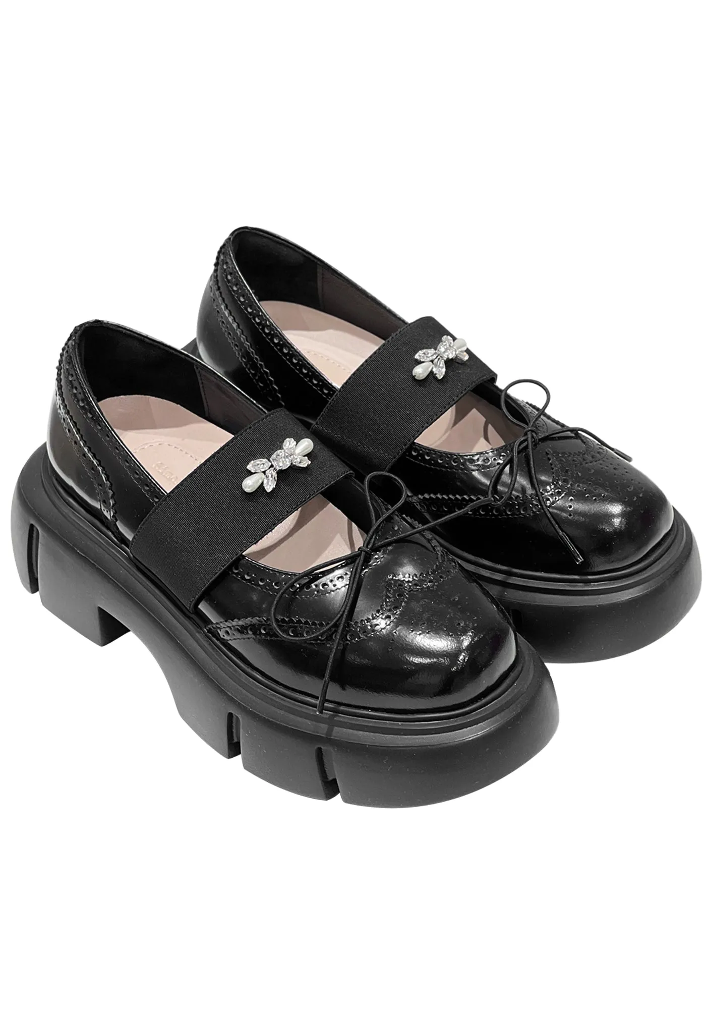 PLATFORM BALLET BROGUES