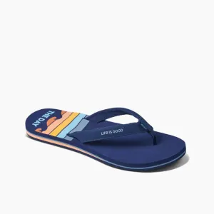 Reef Cushion Sandal Life is Good