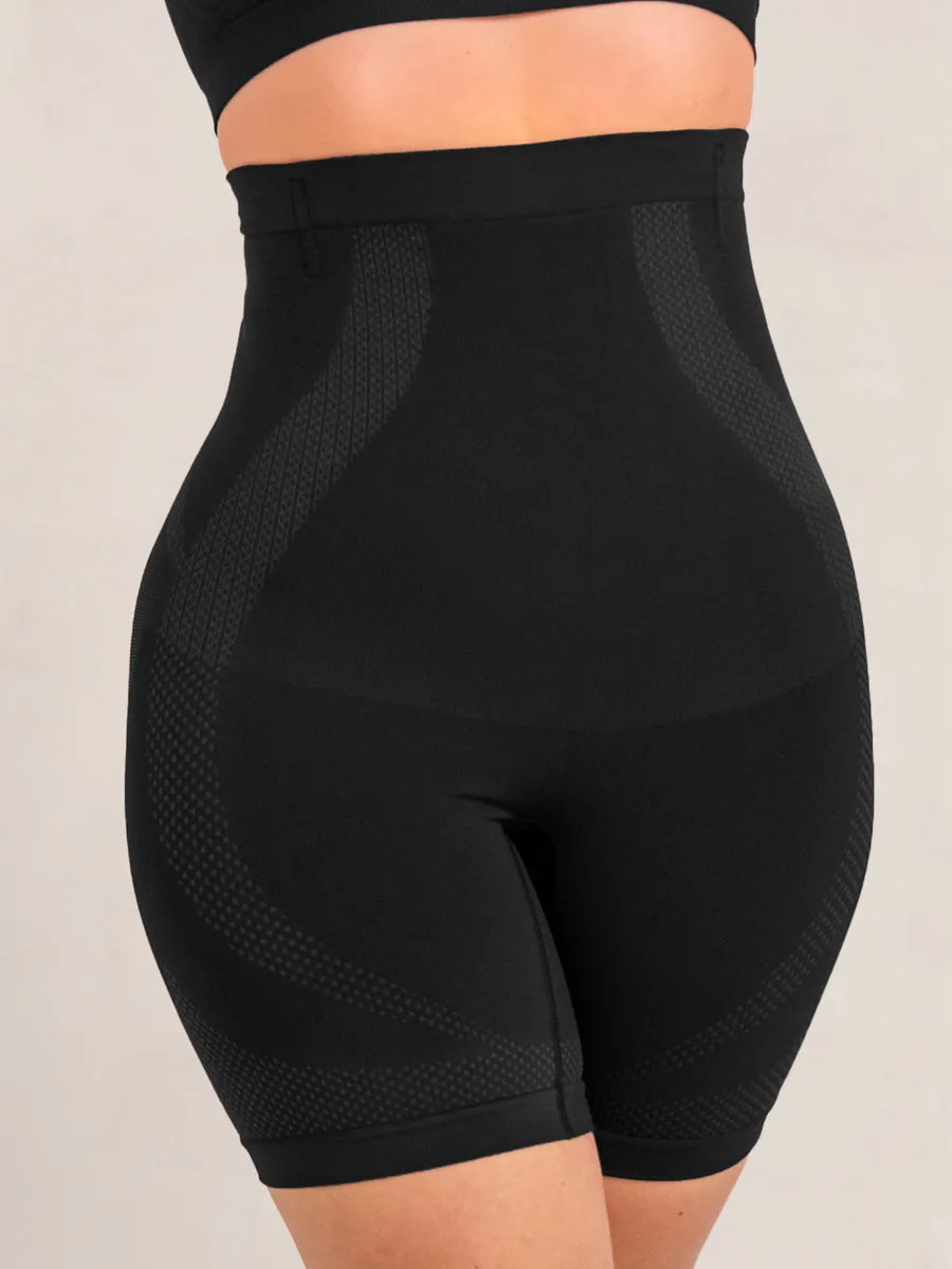 Shapermint Essentials Everyday Empower Jacquard Shaper Shorts - Wear Test
