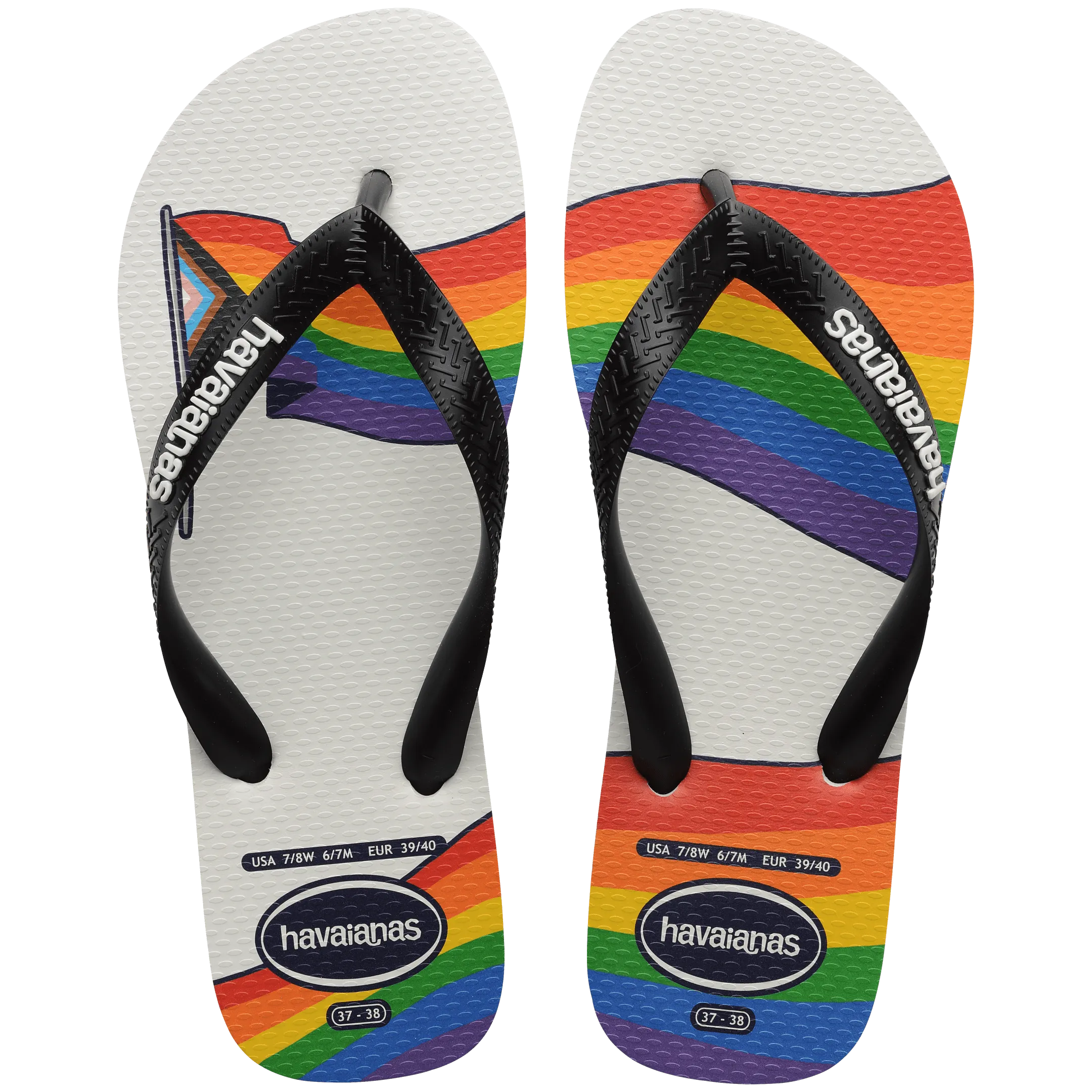 Top Pride Flip Flops