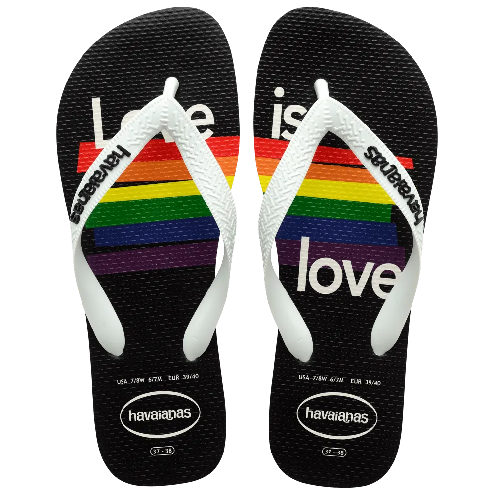 Top Pride Flip Flops