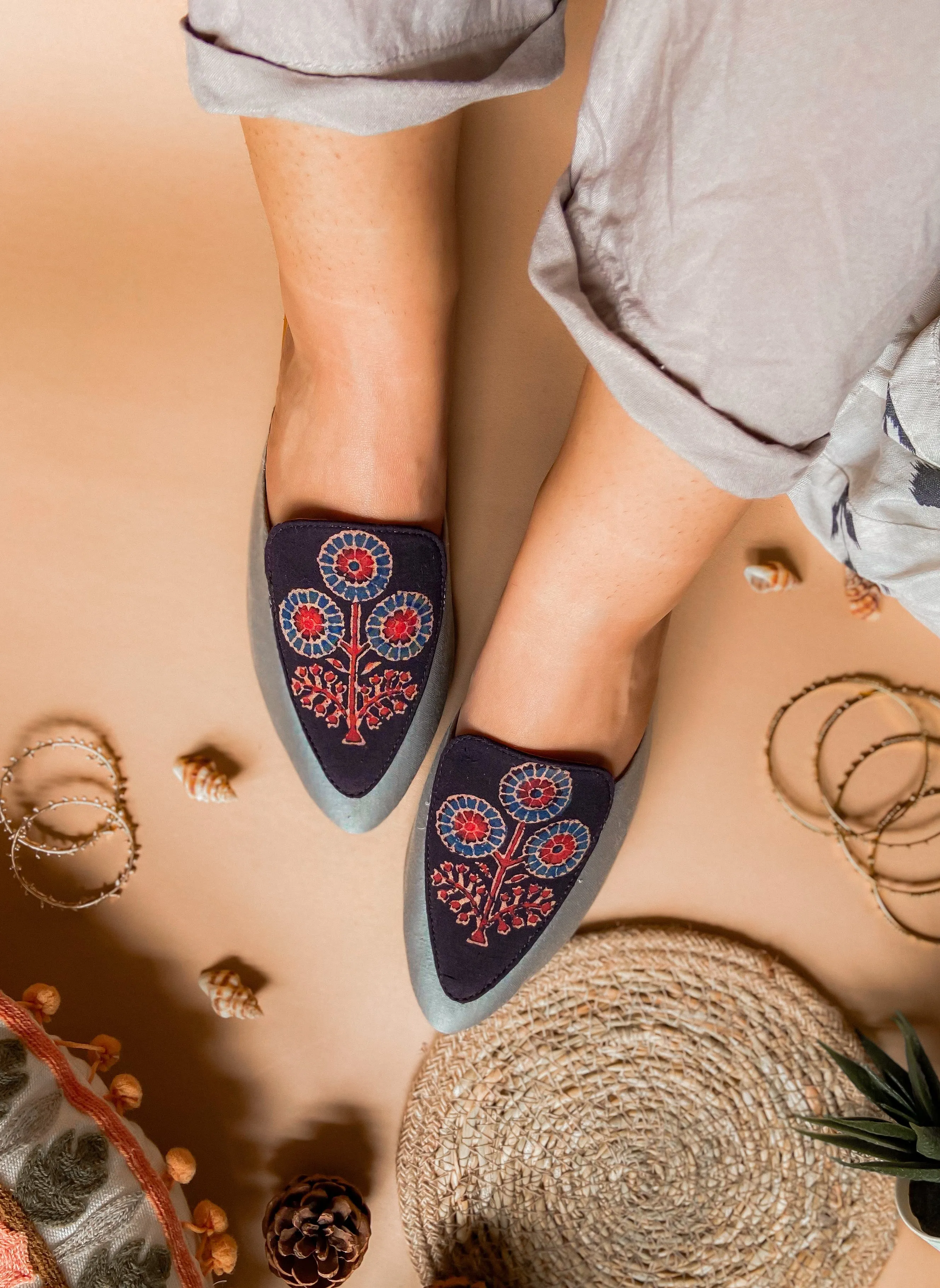 Wildflower Woods Slip Ons
