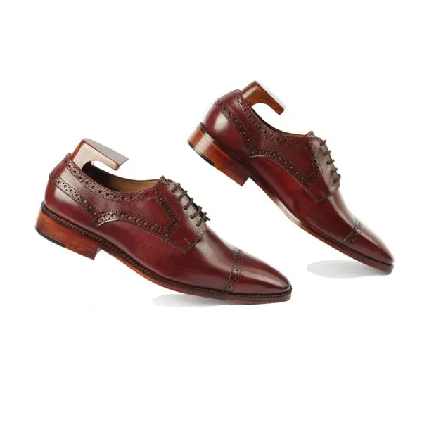 Wingtip Derby Captoe Shoes